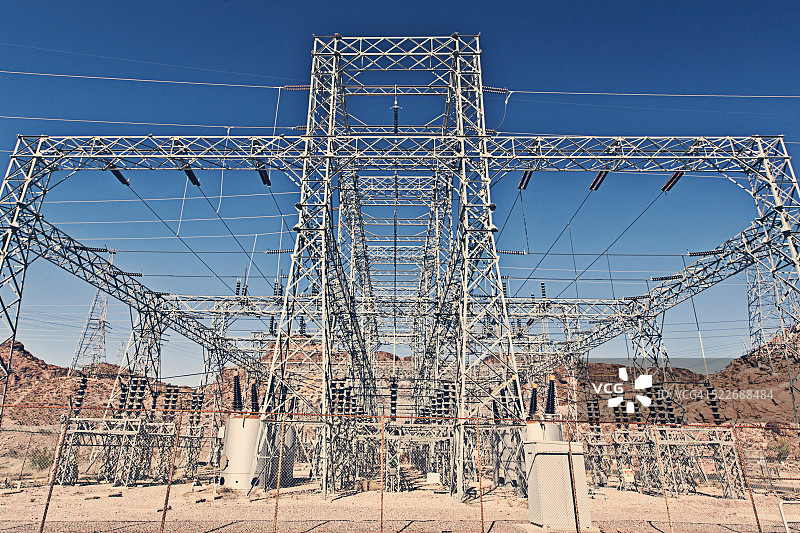 电力线路图片素材