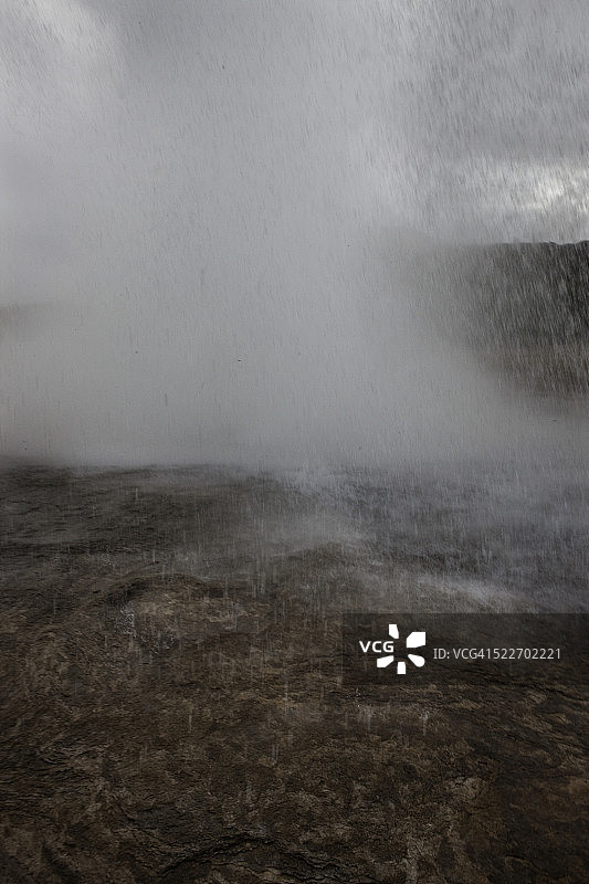 壮丽的史托克间歇泉图片素材