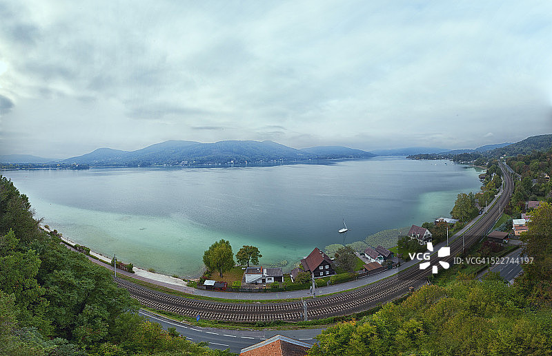 克拉根福特沃尔特湖图片素材