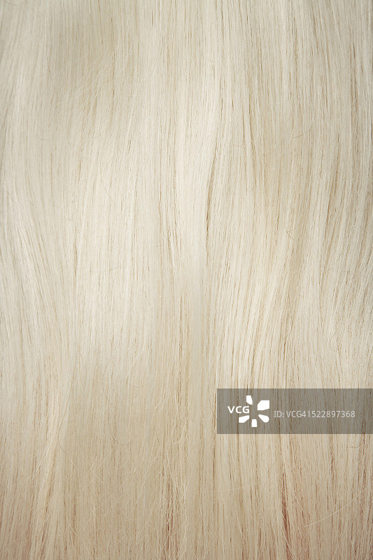 浅色头发图片素材