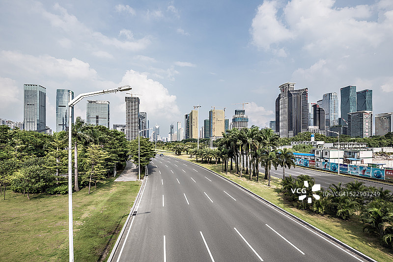 深圳城市高速公路图片素材