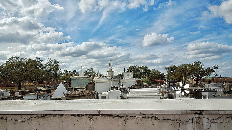 路易斯安那州公墓图片素材