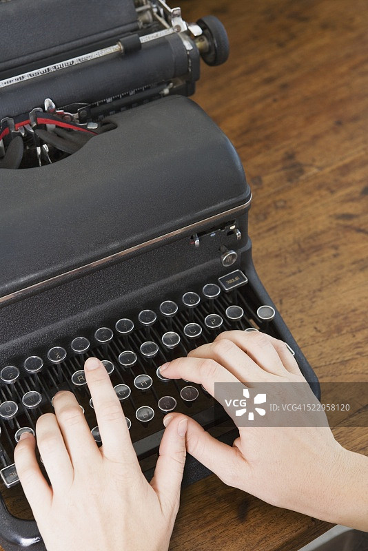 手动打字机图片素材