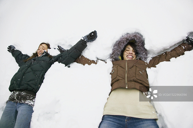 雪天使图片素材