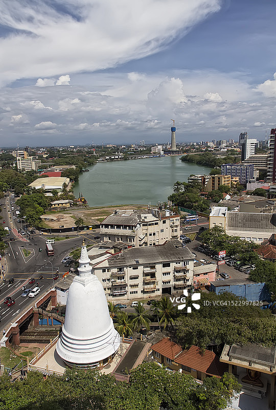 科伦坡城市天际线图片素材