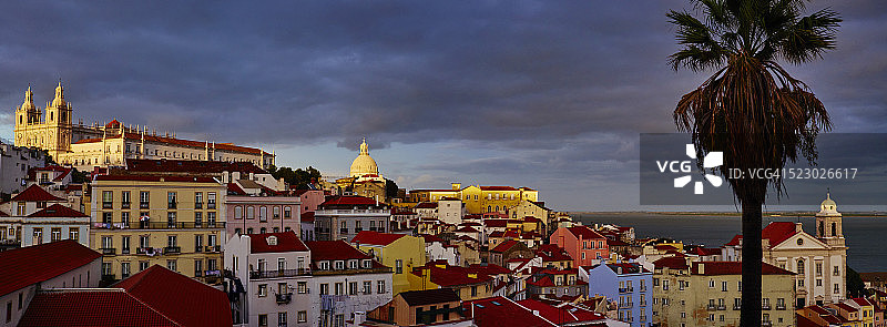 葡萄牙里斯本阿尔法玛图片素材