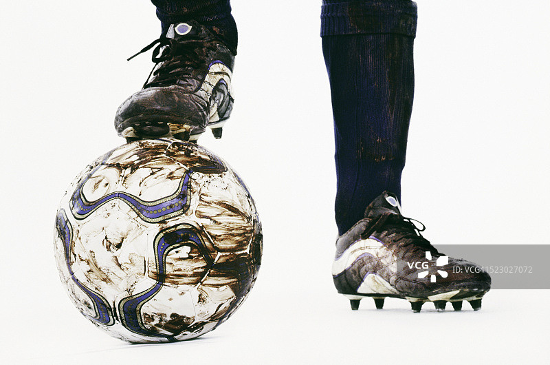 足球和足球鞋图片素材