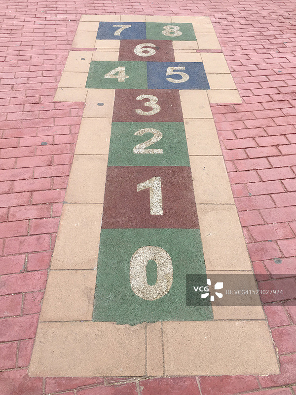 跳房子图片素材