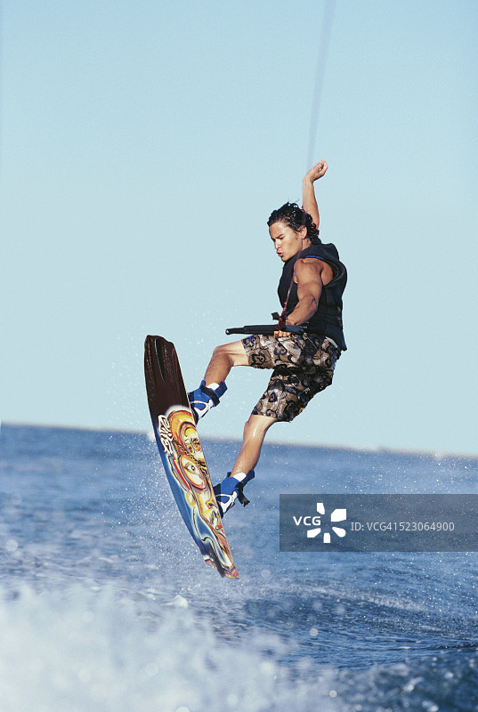 滑水乐趣图片素材