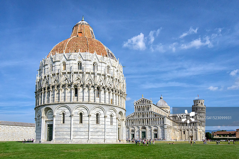 比萨奇迹广场图片素材