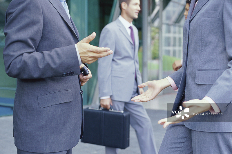 做手势的商人图片素材