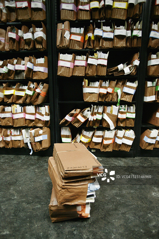 堆叠的文件檔案夹图片素材