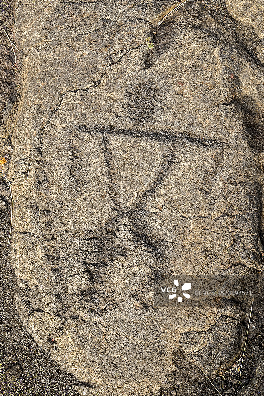 霍洛霍洛凯公园普阿科岩画图片素材