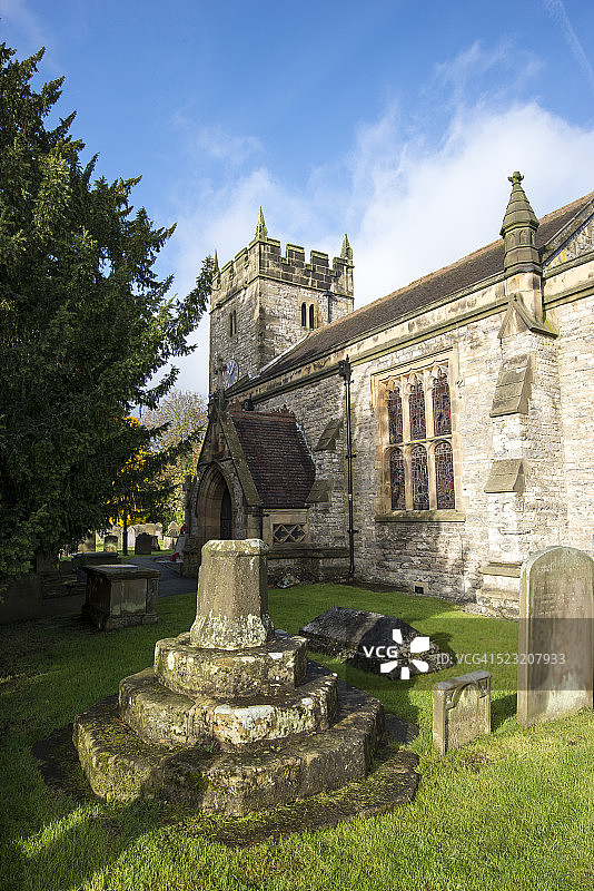 艾什福德老市场十字图片素材