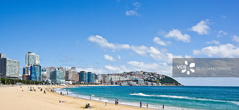 韩国釜山海云台图片素材