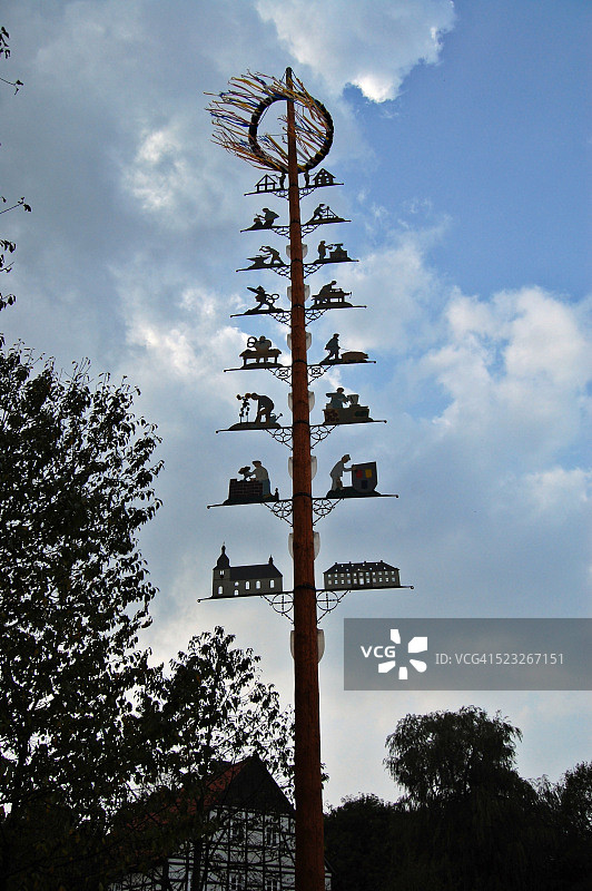 协会杆图片素材