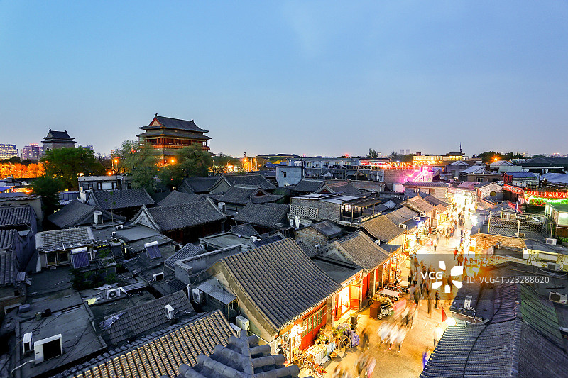 北京鼓楼图片素材