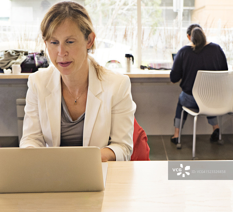 使用笔记本电脑的创意专业人士图片素材