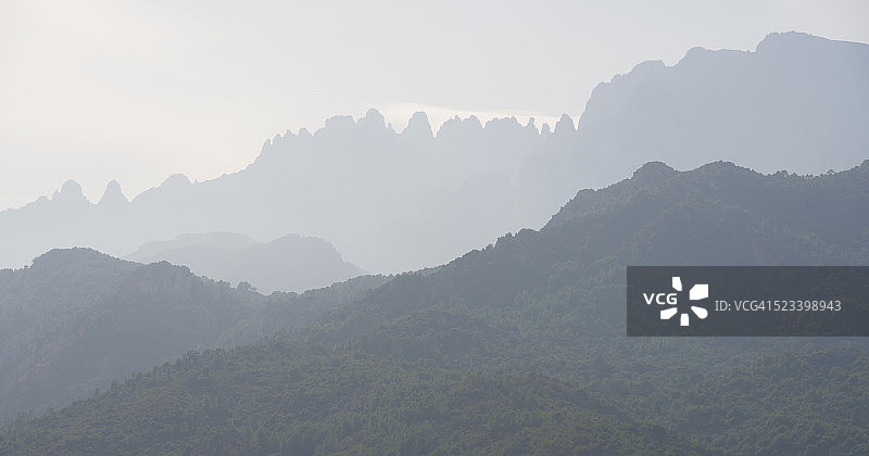科西嘉岛巴韦拉针峰图片素材