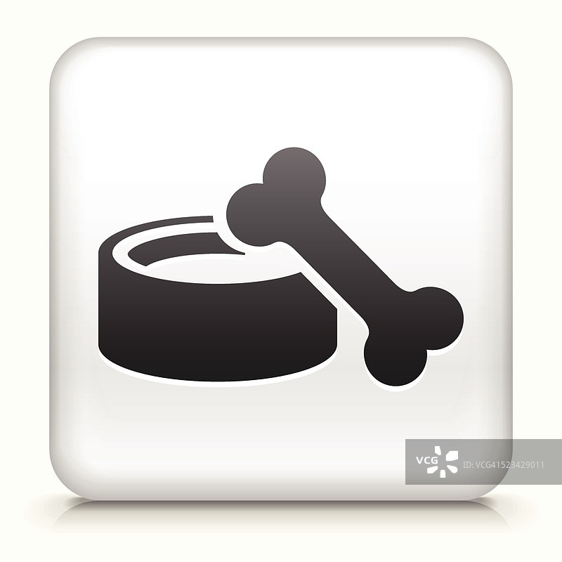 宠物食品方形按钮图片素材