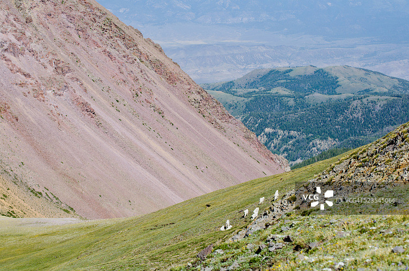 从犹他州德拉诺峰看到的景色图片素材