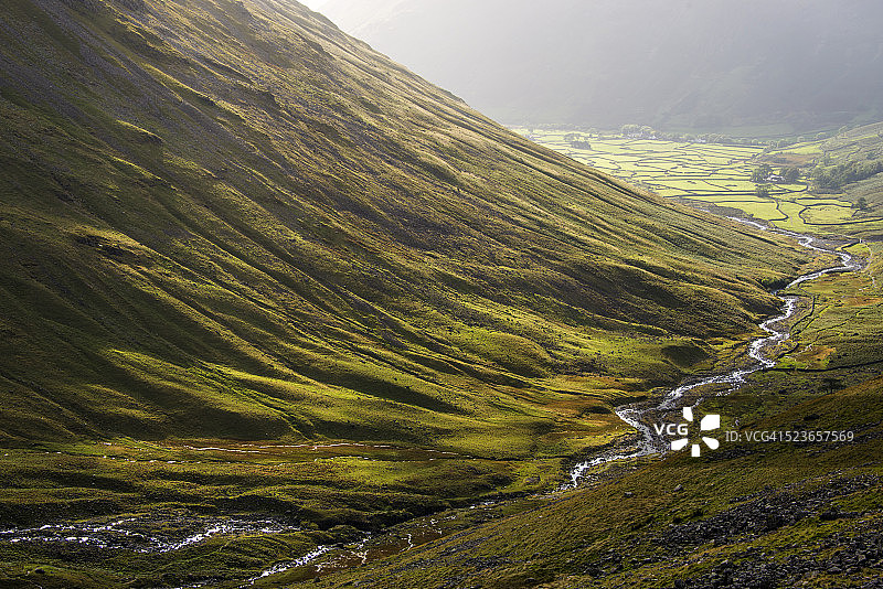 沃斯代尔海德：英国湖区，坎布里亚图片素材