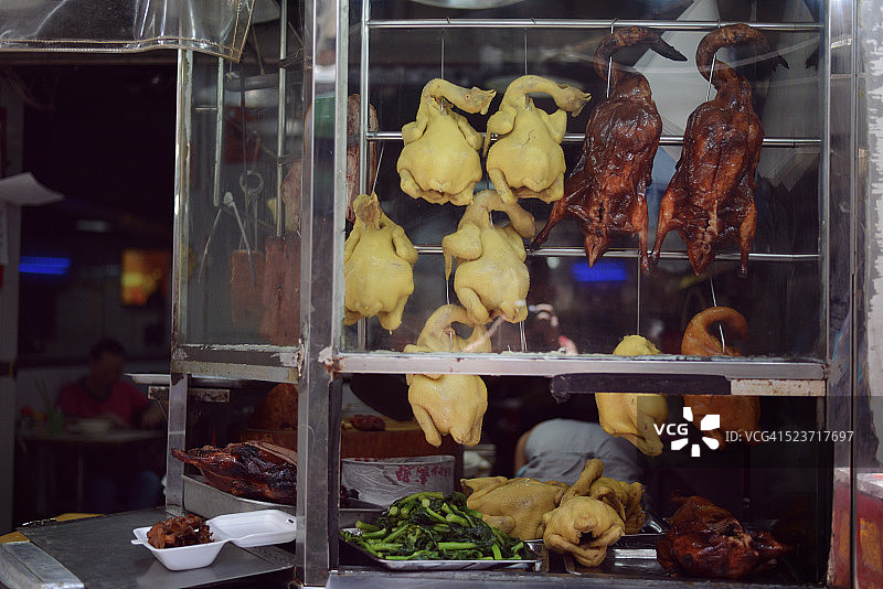 香港烧腊店图片素材