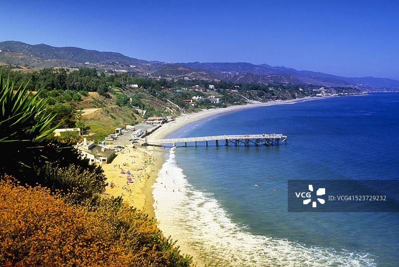 加利福尼亚州马里布图片素材