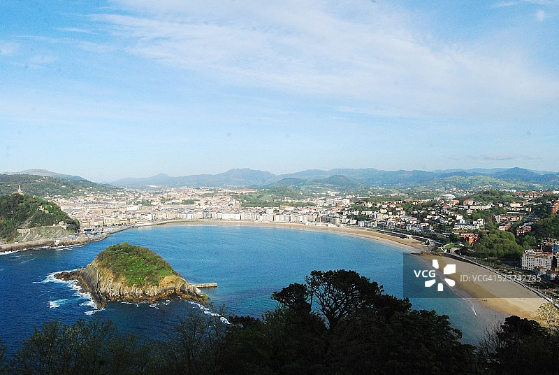 西班牙圣塞瓦斯蒂安图片素材