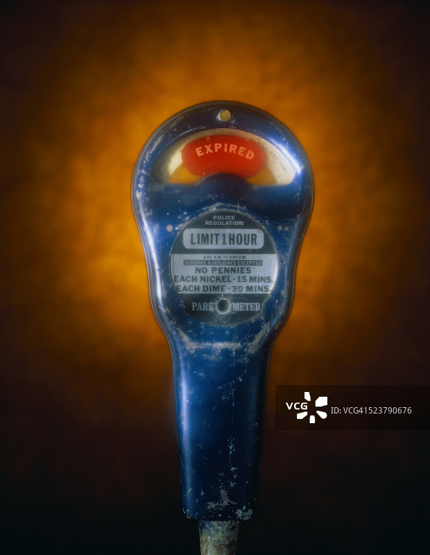 停车计时结束图片素材