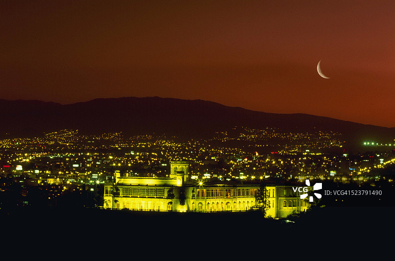 墨西哥城夜景图片素材