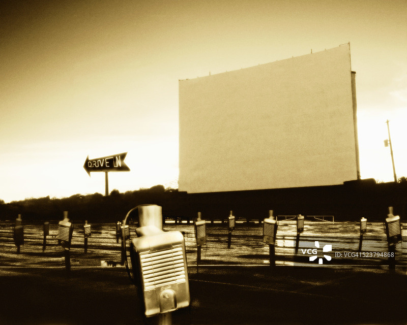 汽车影院图片素材