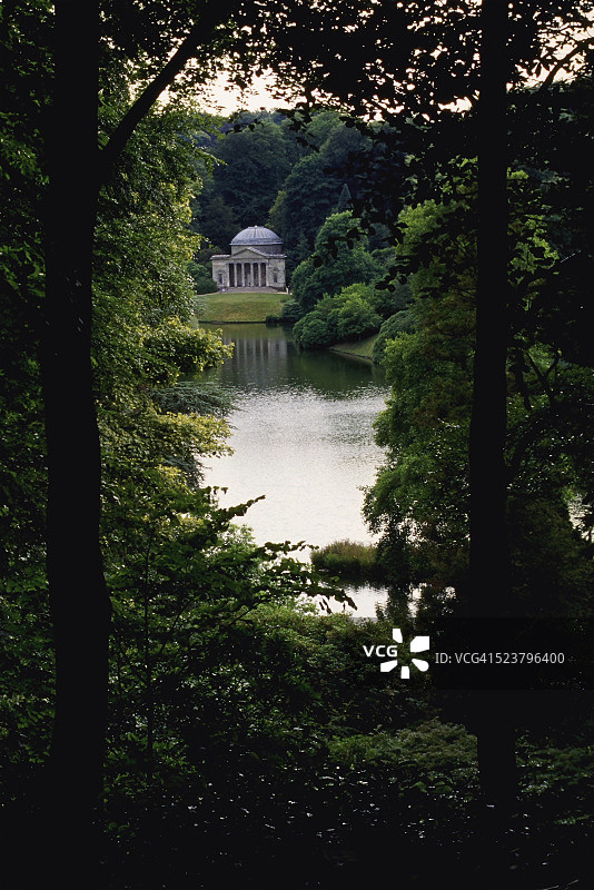 斯托海德的万神殿树木景观图片素材