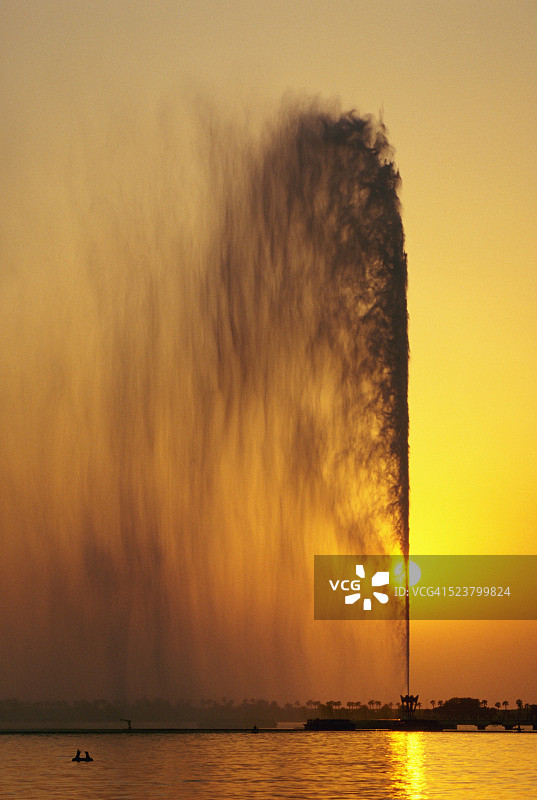 红海喷泉图片素材