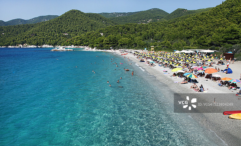 斯科普洛斯海滩图片素材