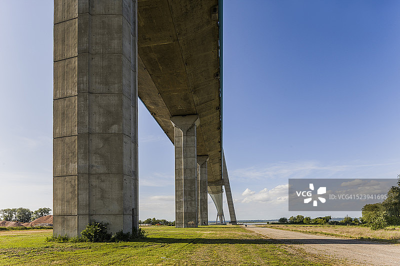诺曼底大桥风光图片素材
