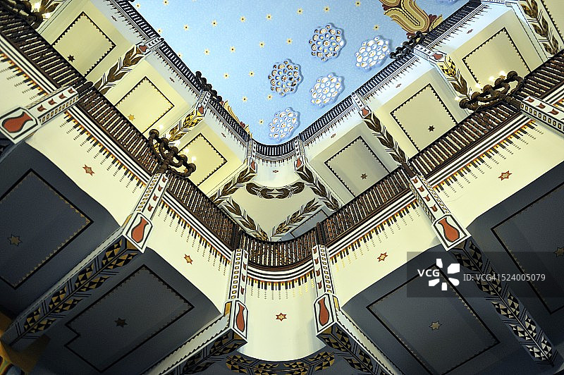 布达佩斯卡辛茨街东正教犹太教堂图片素材