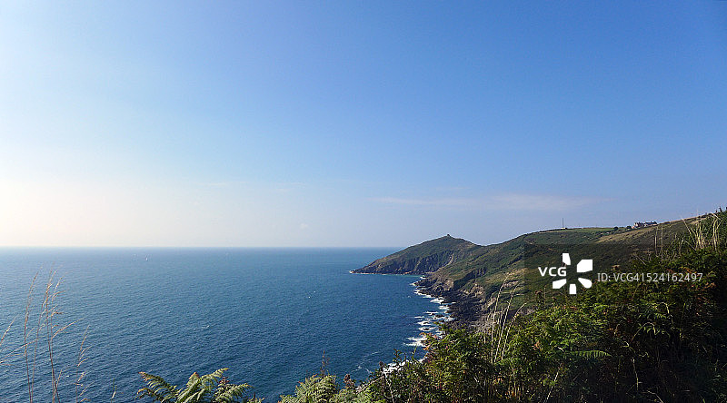 康沃尔的拉姆角图片素材