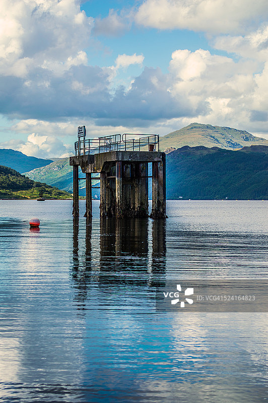 苏格兰阿盖尔郡科瓦尔的卡里克城堡图片素材