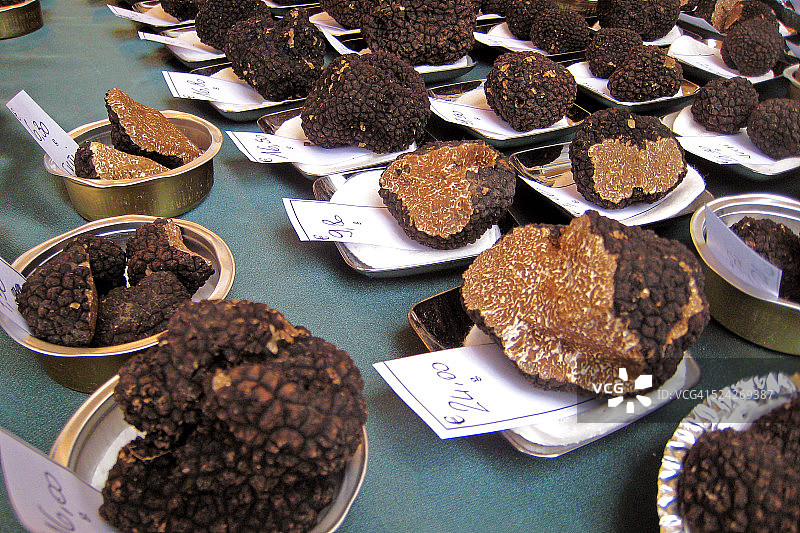 待售的黑松露图片素材