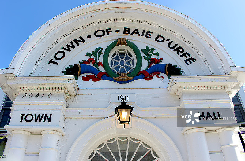 加拿大魁北克蒙特利尔岛厄费湾市政厅图片素材
