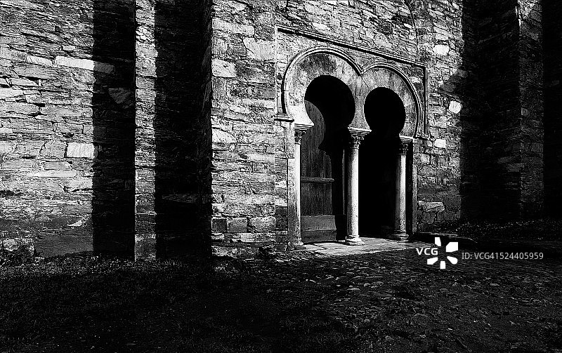 佩尼亚尔瓦圣地亚哥教堂图片素材