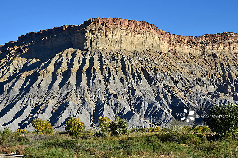 曼科斯页岩荒地图片素材