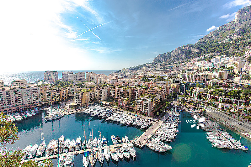 丰维埃耶，摩纳哥图片素材
