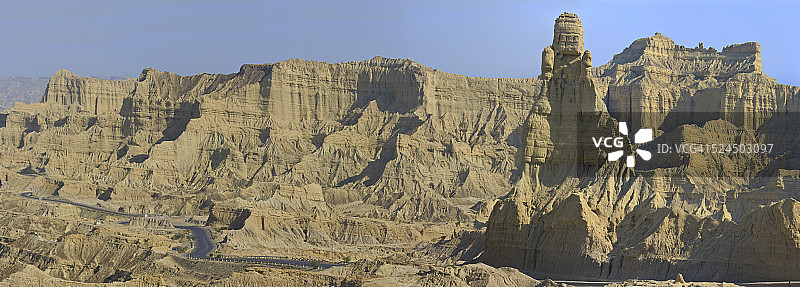 布兹山口和马克兰沿海公路图片素材