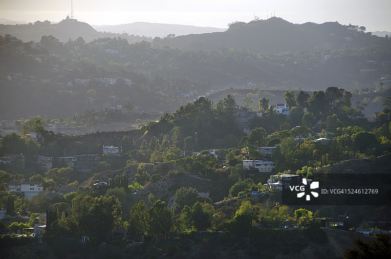 好莱坞山图片素材