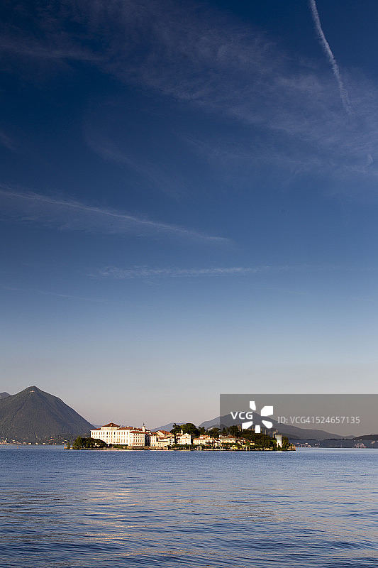 马焦雷湖贝拉岛图片素材