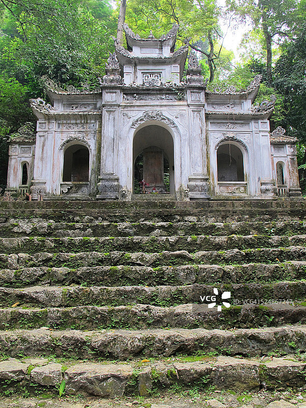 香寺宝塔建筑群中的寺庙图片素材