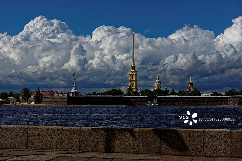 俄罗斯圣彼得堡城市风光图片素材
