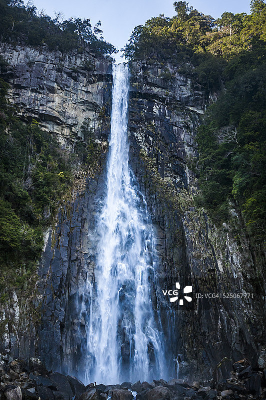 日本和歌山县那智瀑布图片素材